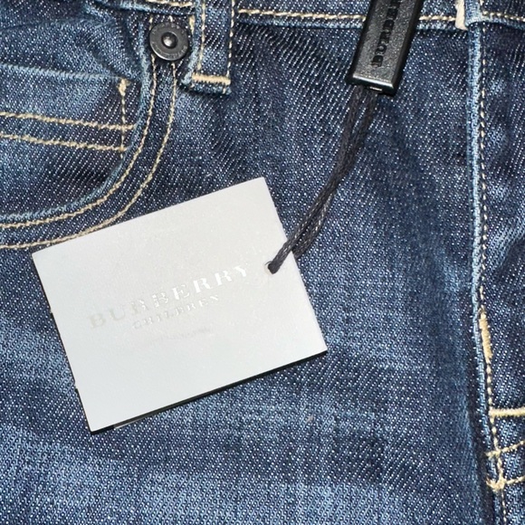 BURBERRY BABY UNISEX JEANS SZ: 2Y 100% AUTHENTIC 100% BRAND NEW W/ TAGS - Picture 12 of 15